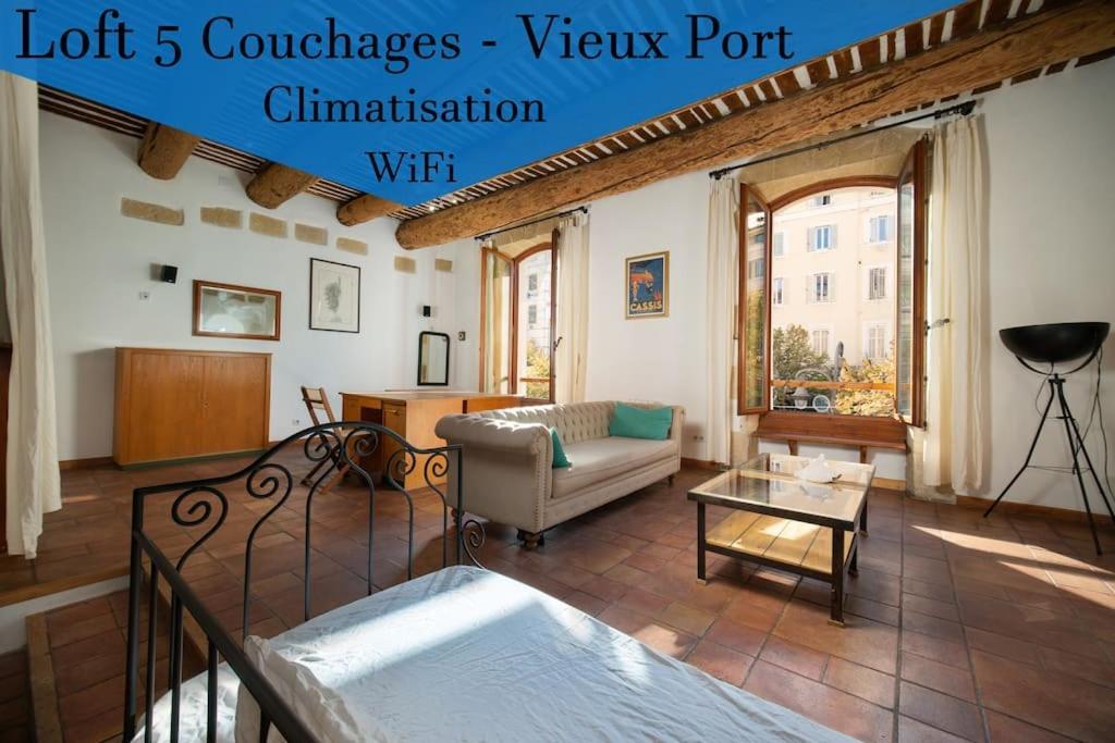 Air-Conditioned Loft In The Heart Of The Old Port Marseille Extérieur photo